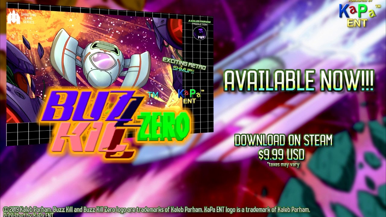 Buzz Kill Zero Launch Trailer