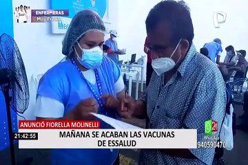 Download Video: EsSalud culminará mañana aplicación de 50 mil vacunas para inmunizar contra el COVID-19 a adultos mayores