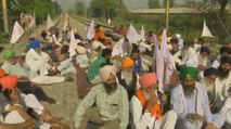 Punjab: Protesters block railway track in Amritsar