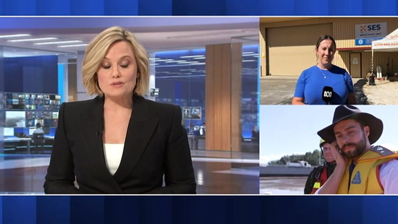 Thousands return home as floodwaters recede in Sydney