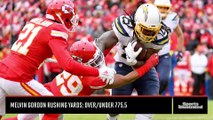 Melvin Gordon Rushing-Yard Props