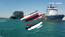 Süveyş Kanalı İdaresi Başkanı: Gemi kurtarıldı, kanal trafiğe açıldı