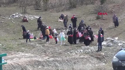 KÜTAHYA Cumhurbaşkanı Recep Tayyip Erdoğan'ın telekonferansla katıldığı gölet hizmete açıldı