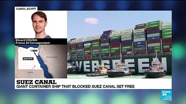 Joy as megaship refloated, Suez Canal traffic resumes