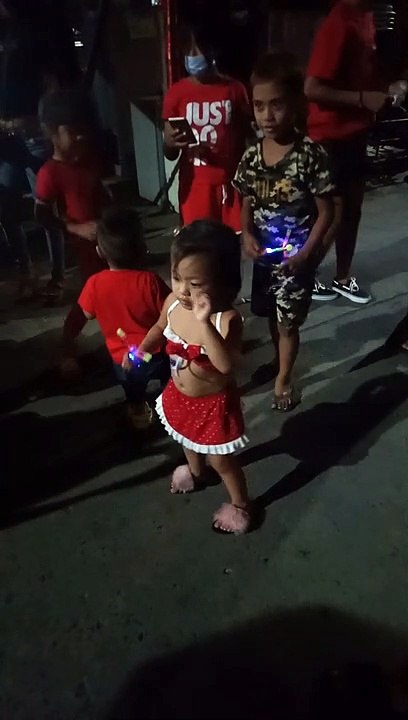 my daughter and son while dancing