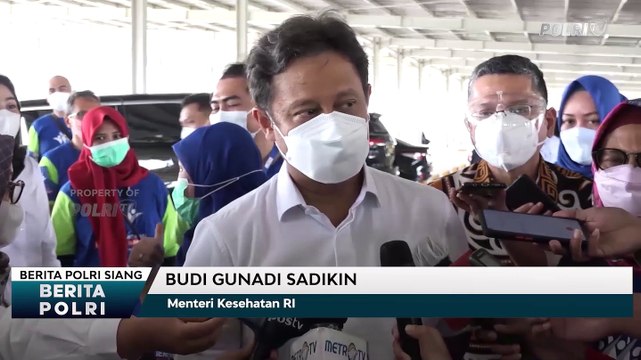Kemenkes Buka Sentra Vaksinasi Indonesia Bangkit