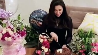 Actress Sana Javed celebrates her Birthday with friends