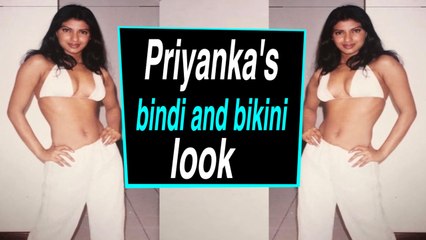Priyanka Chopra shares throwback picture in bindi and bikini