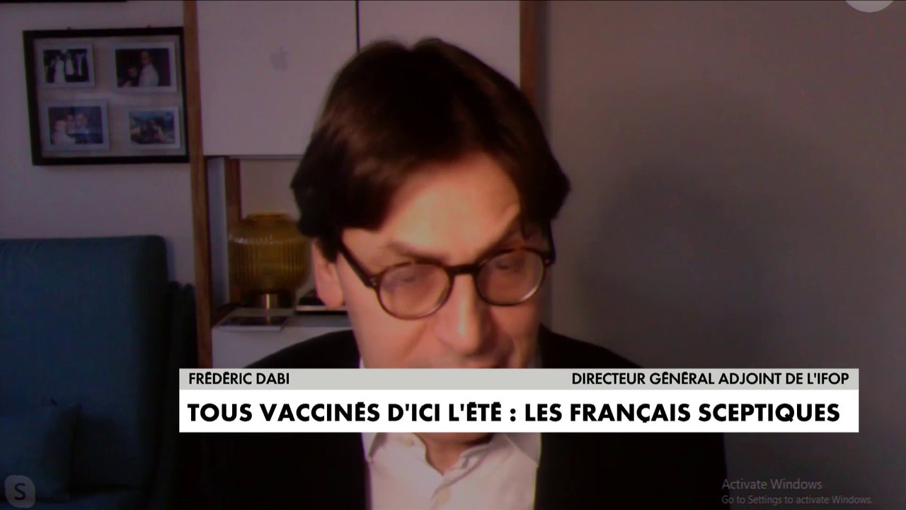 Scepticisme des Français sur la vaccination : « Emmanuel Macron paie les ratés de l'organisation de la stratégie vaccinale », analyse Frédéric Dabi, directeur général adjoint de l'Ifop, dans #LaMatinale