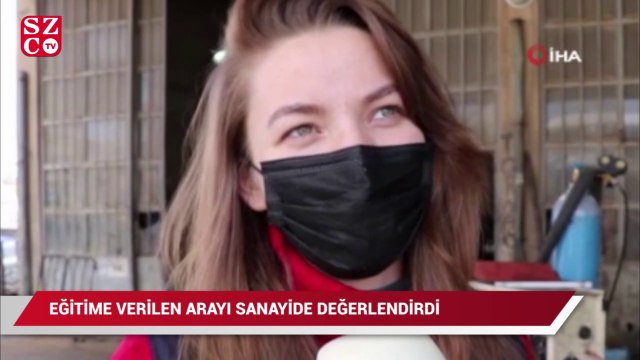 Pandemi sürecinde eğitime verilen arayı sanayide değerlendirdi