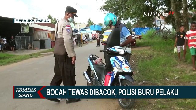 Buru Pelaku Pembacokan Bocah di Merauke, Polisi Gelar Razia Senjata Tajam