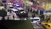 Ümraniye’de kısıtlamayı deldiler, polisten kaçıp 2 polis memurunu yaraladılar