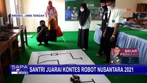Keren! Robot Pelayan Karya Dua Santri MAN 1 Brebes Juarai Kontes Robot Nusantara