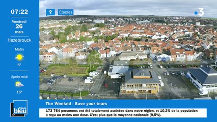 La matinale de France Bleu Nord du 26/03/2021