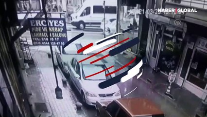 Kapkaç anı saniye saniye kamerada