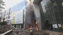 Al menos 10 muertos en incendio en un hospital para casos de covid en India