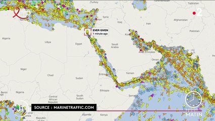 Blocage du canal de Suez : impact sur le commerce mondial