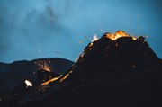 Las increíbles imágenes del volcán Fagradalsfjall en erupción