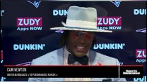 Cam Newton on Rex Burkhead's 3 TD Performance in Week 3