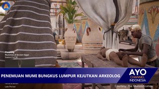 PENEMUAN MUMI BUNGKUS LUMPUR KEJUTKAN ARKEOLOG