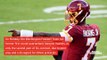Gruden On Advice For Haskins and Minshew