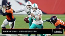 Broncos Rumored to Have Talked to Free-Agent QB Ryan Fitzpatrick Already