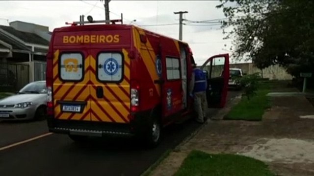 Bebê é socorrido após sofrer queda em residência no Bairro Morumbi