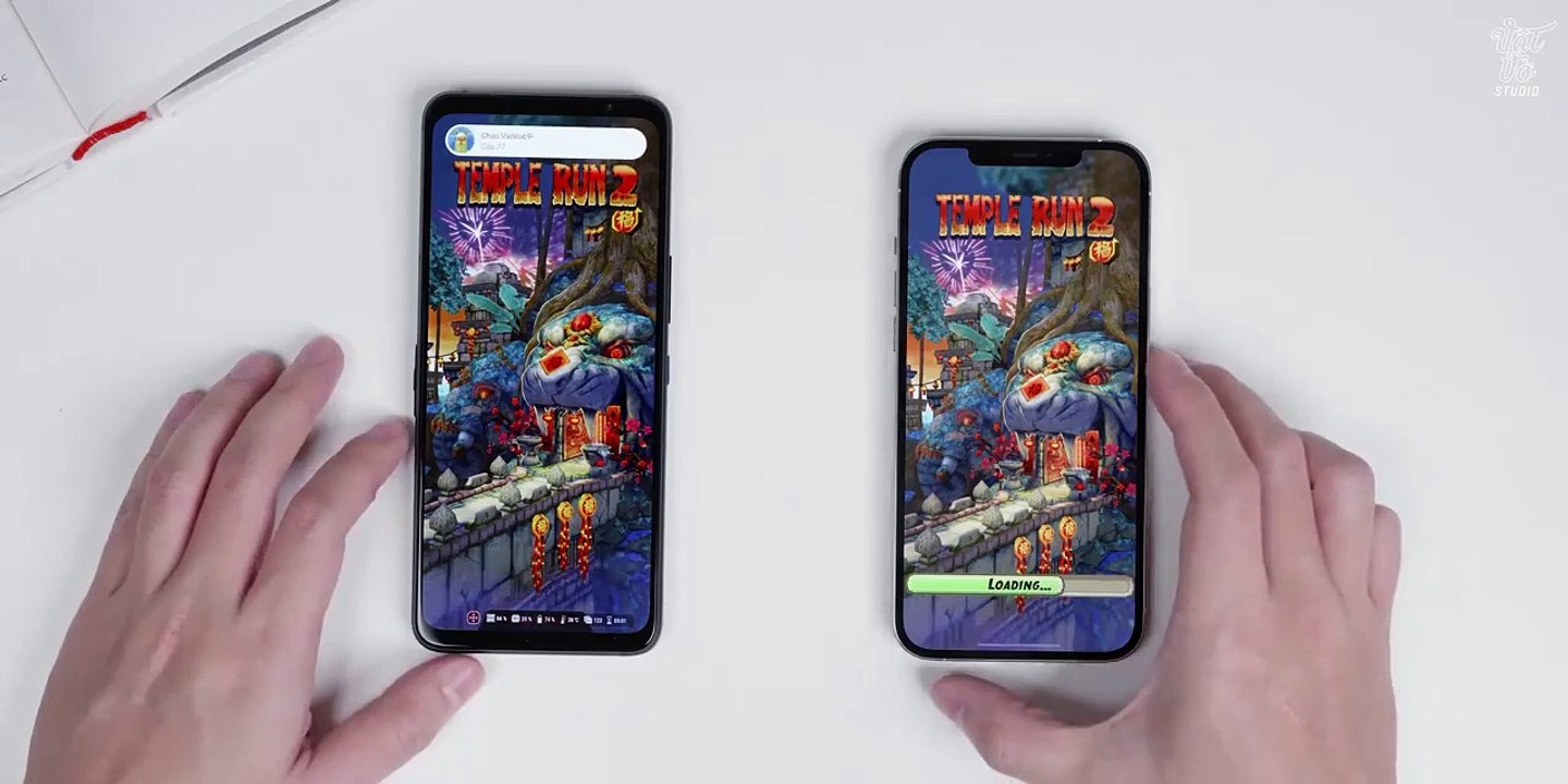 Asus ROG 5 vs iPhone 12 Pro MAX - That's insane Speed __