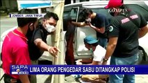 Detik-detik Penangkapan 5 Pengedar Narkoba di Jember, Ratusan Gram Sabu Disita Polisi!