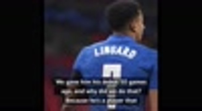 Southgate delighted to see returning Lingard with 'smile on his face'