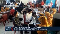 Vaksinasi Tokoh Lintas Agama Palopo Tahap Pertama Berjalan Lancar