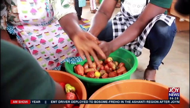 Cashew Recipes: OLAM Ghana Cashew trains 30 women in Bono East Region - AM News on Joy News (26-3-21)