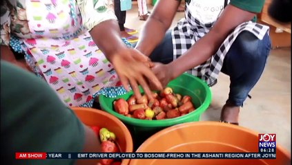 Cashew Recipes: OLAM Ghana Cashew trains 30 women in Bono East Region - AM News on Joy News (26-3-21)