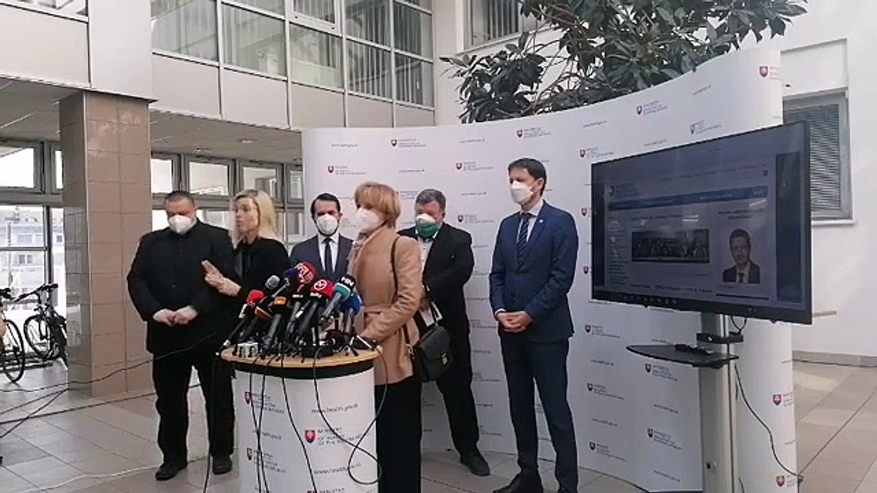 ZÁZNAM: TK Ministerstva zdravotníctva