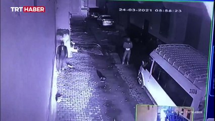 Önce aracı çaldılar sonra da fıstıkları