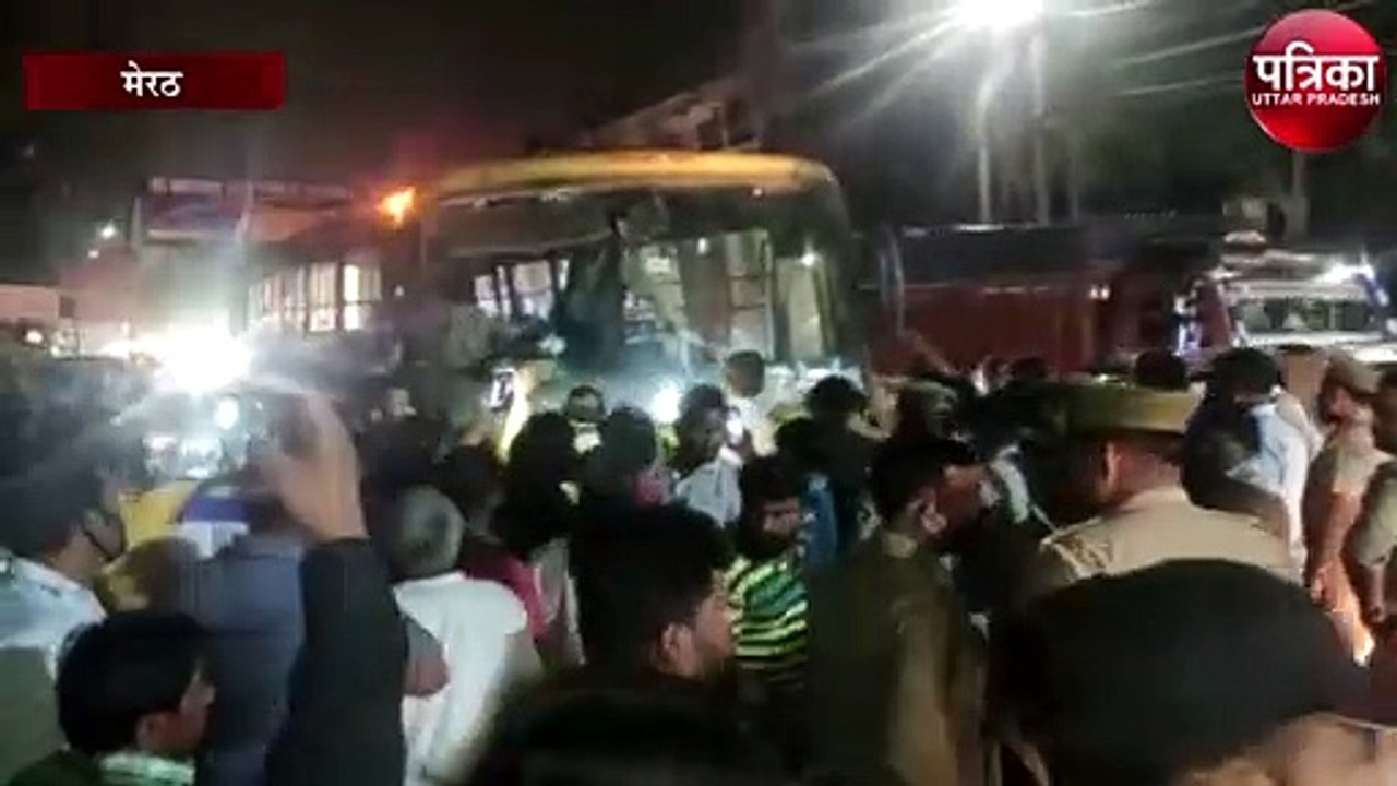 सड़क पर मौत बनकर दौड़ी रोडवेज बस