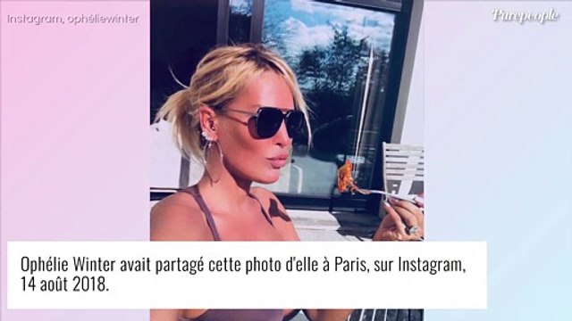 Ophélie Winter au top en maillot de bain : la chanteuse s'éclate sous un soleil de plomb
