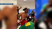 L'explosion de joie de l'équipe des Comores après la qualification pour la CAN 2022