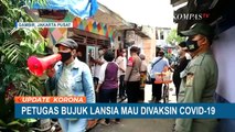 Banyak Lansia Enggan Vaksin, Petugas di Petojo Keliling Kampung Edukasi Warga