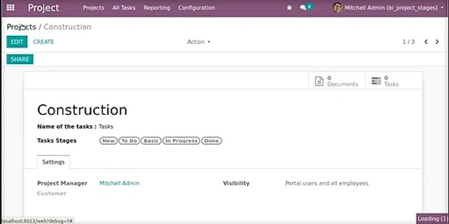 How to Select and Use the Same Stages on Multiple Projects | Odoo Apps Features