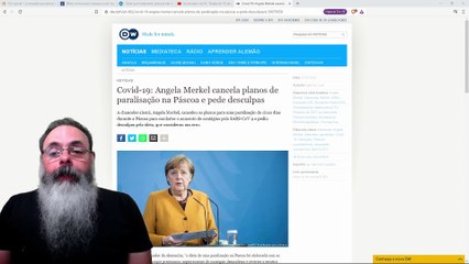 Merkel admite erro, volta atrás em lockdown e pede desculpas