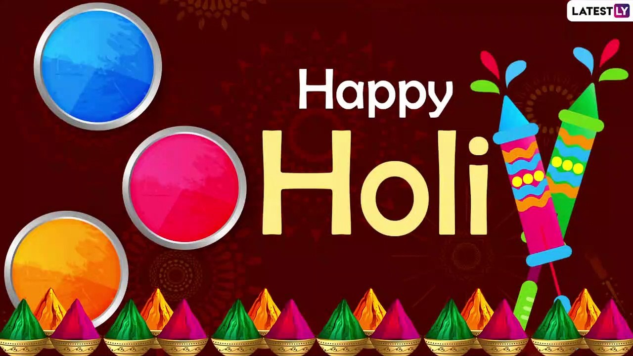 Holi 2021 Messages in Bhojpuri: Wish 'Holi Ka Tyohar Ka Dheron Badhai' on the Festival of Colours