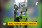 Cae banda de extranjeros con 60 celulares robados en Miraflores