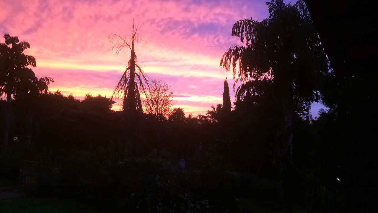 Time lapse céu e sol