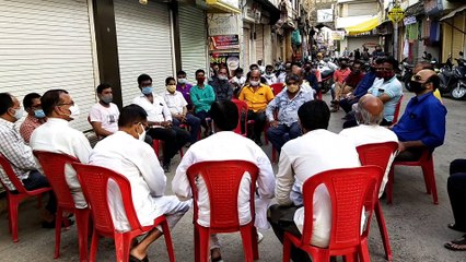 कोरोना संक्रमण की स्थिति को लेकर सर्राफा व्यापारी कर रहे बैठक, अंतर्मन रोकथाम के प्रयासों पर मंथन