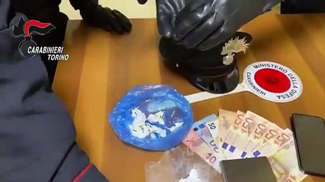 Torino - Spaccio di droga in casa 2 arresti (26.03.21)