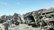 Mortal choque de trenes en Egipto causa al menos 32 fallecidos y decenas de heridos