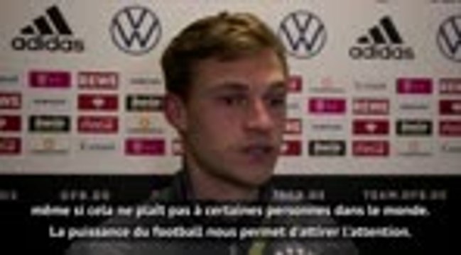 Allemagne - Kimmich : Faire ce geste par respect pour la Coupe du monde