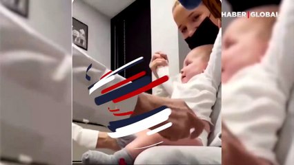 Bebek için iğnenin en eğlenceli hali