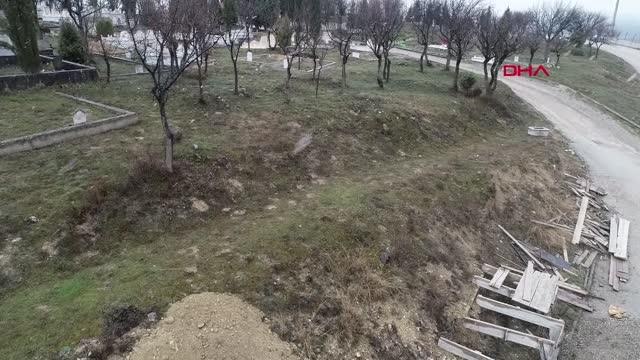 KARABÜK Mezarlıkta kaçak kazı soruşturması